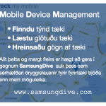 Tækjastjórnun - Mobile Device Management